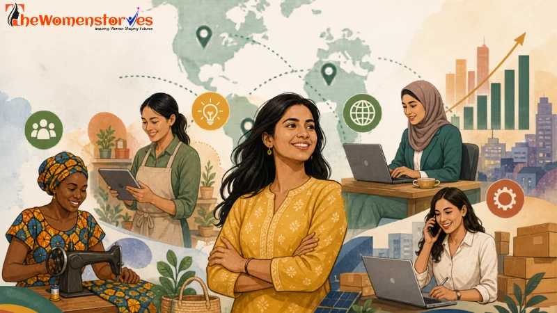 The Evolution of Women Entrepreneurship in Emerging Markets
