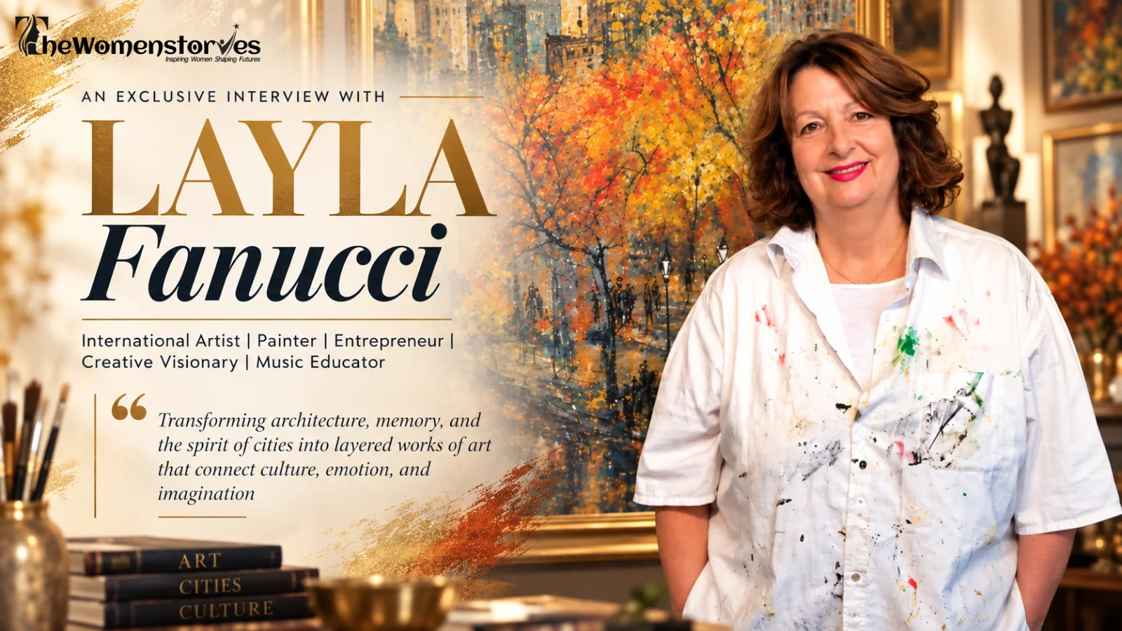 Layla Fanucci: Painting Cities Through Color and Memory
